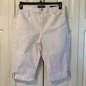 NYDJ white capris SZ 12